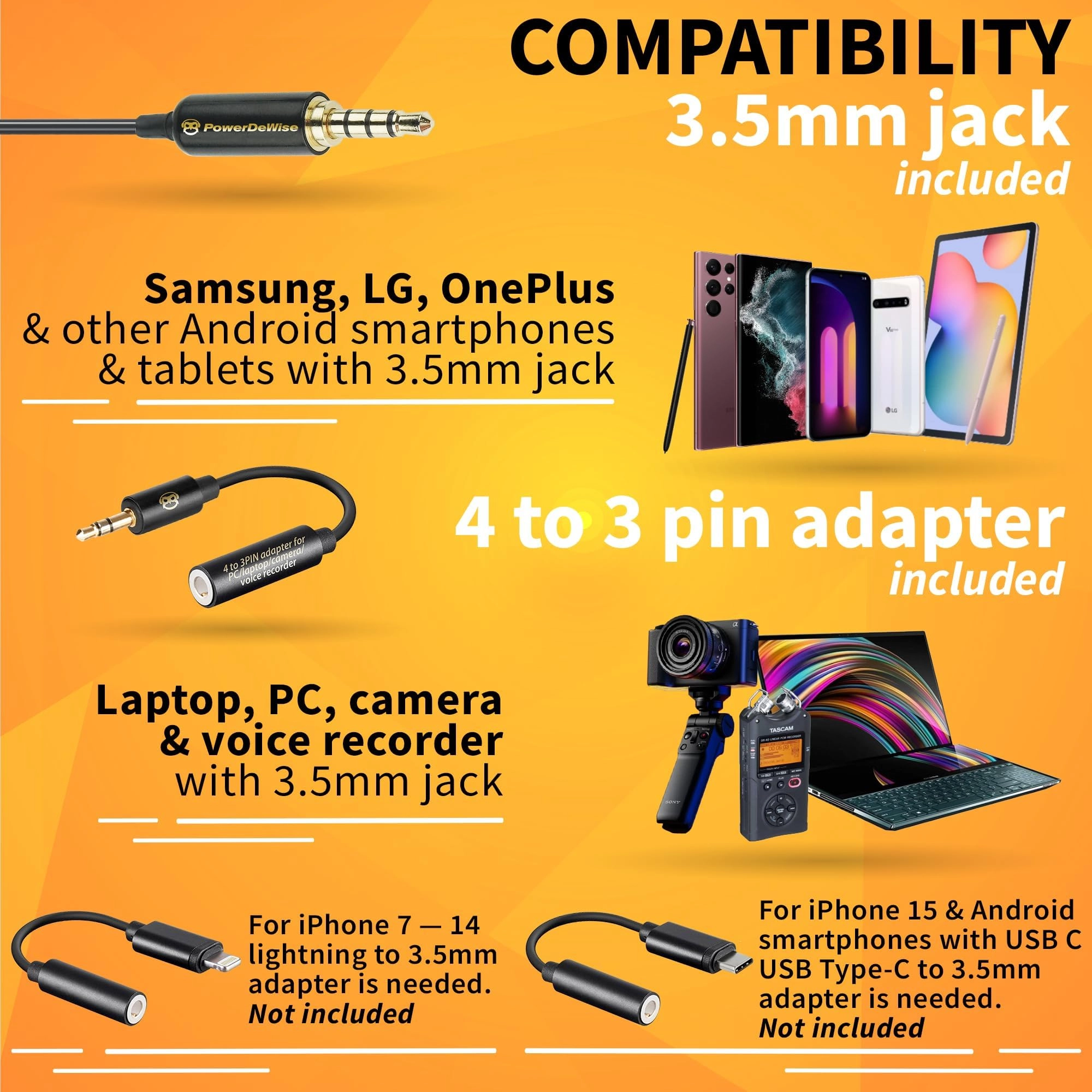 LAVALIER MICROPHONE Wired Microphone