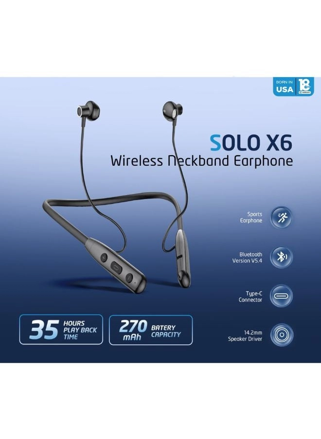 SOLO-X6 Wireless Earbud