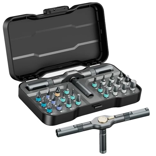 ORIA Ratchet Screwdriver Slotted and Phillips Screwdriver Set (24 Pcs)
