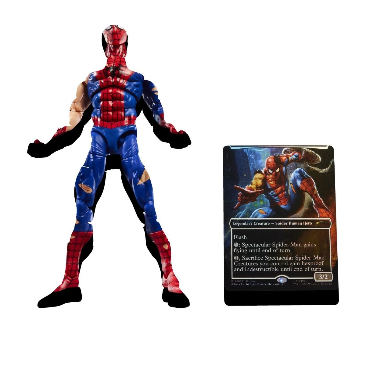Magic: the Gathering Battle-Damaged Spider-Man