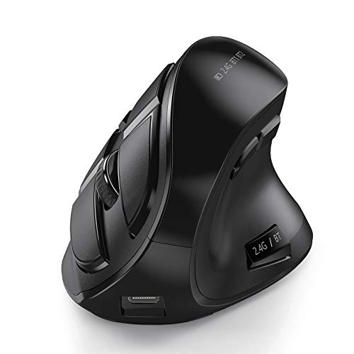 Ergonomic Vertical Mouse - Bluetooth, USB