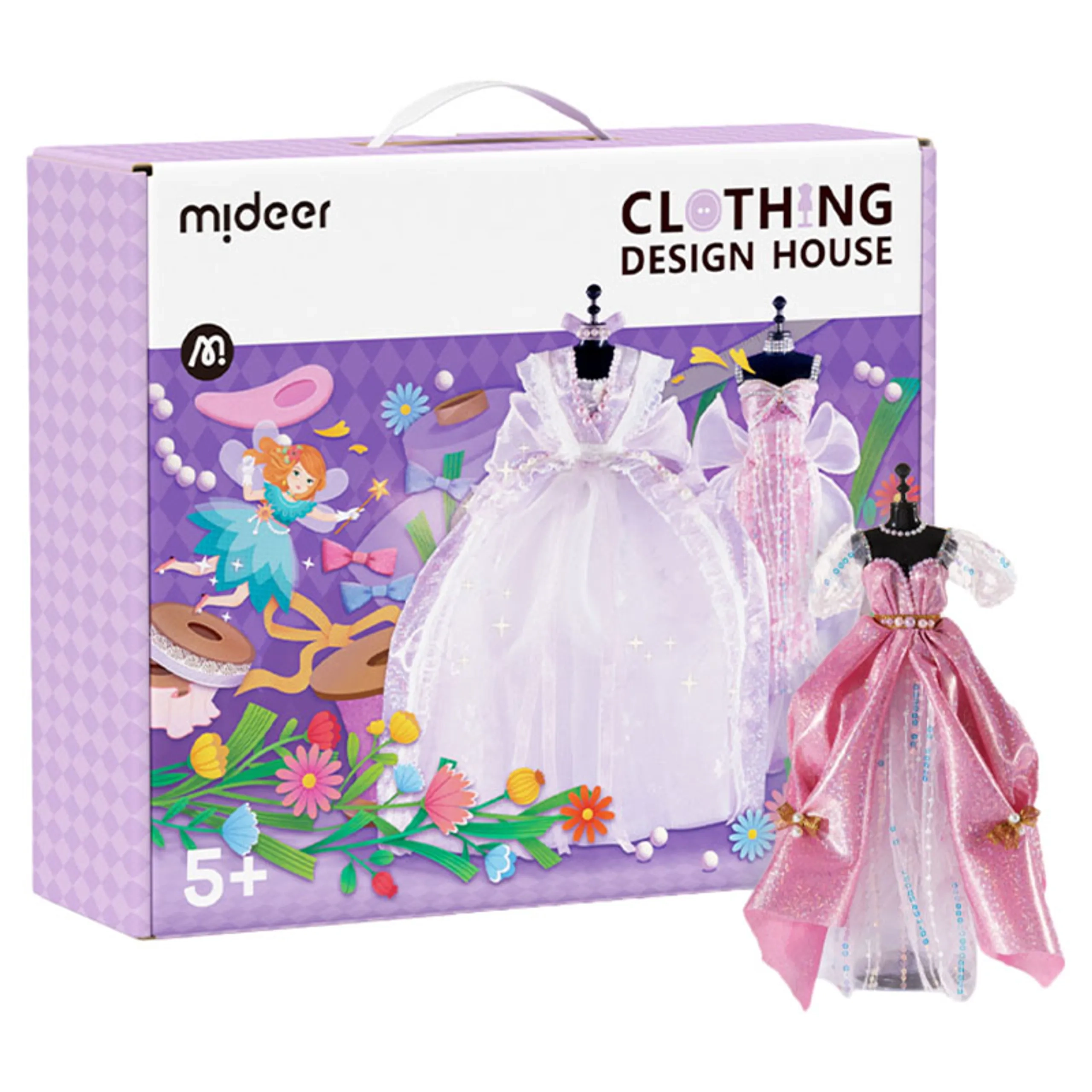 MIDEER Design House Mini DIY Fashion Kit - 5+ years 24 pcs
