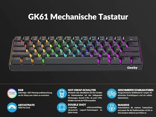 GK61 60% - DE Wired