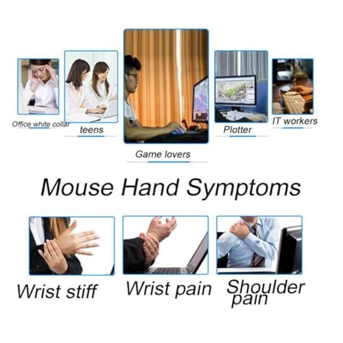 Left Handed Vertical Ergonomic Mouse - USB