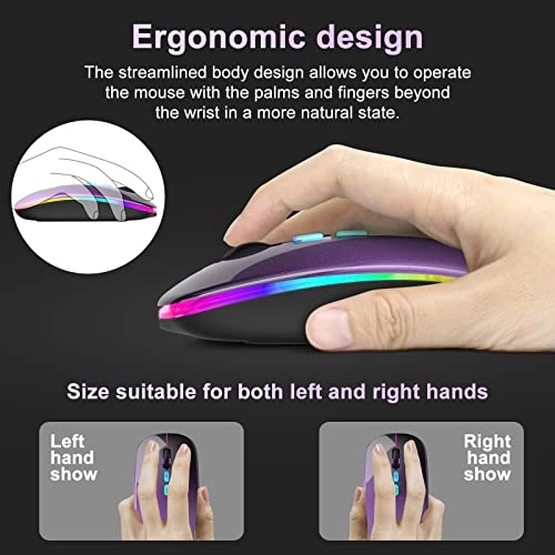 LED Wireless Mouse - Bluetooth