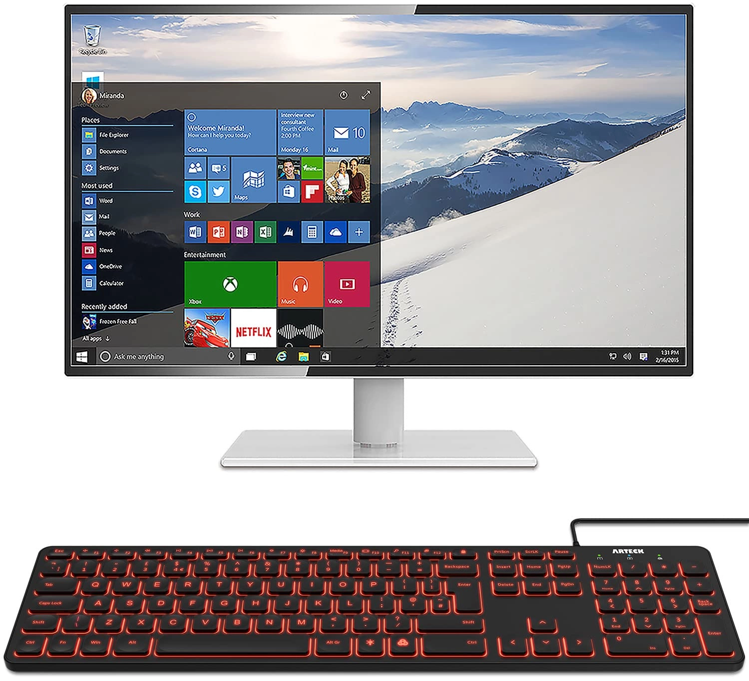 HA305-3B - QWERTY Wired