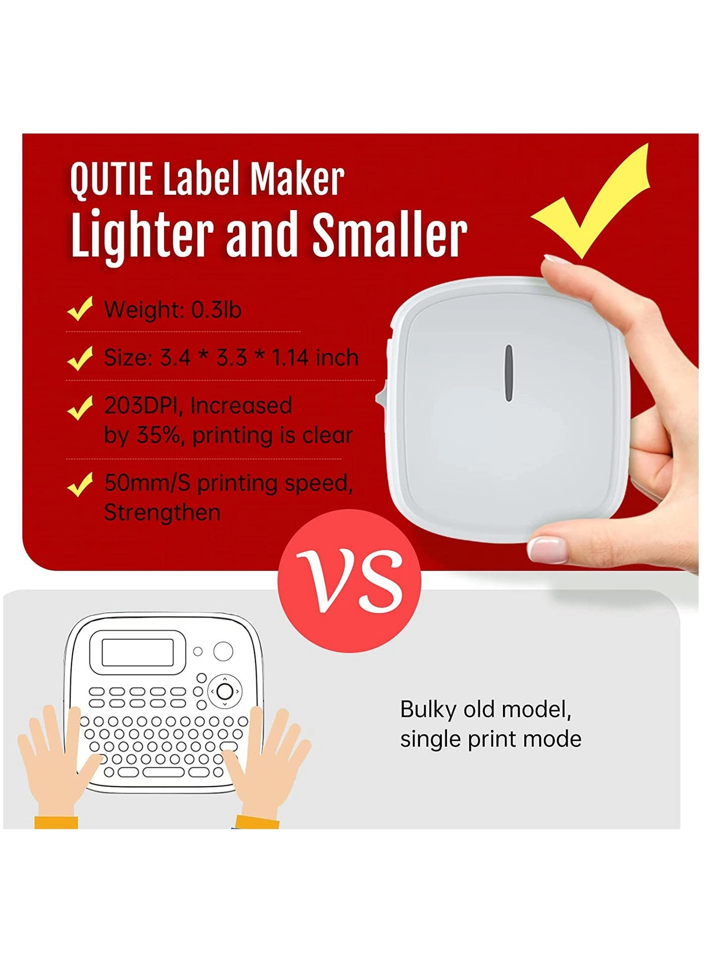 Mini Sticker Printer - Inkless 57 millimeter