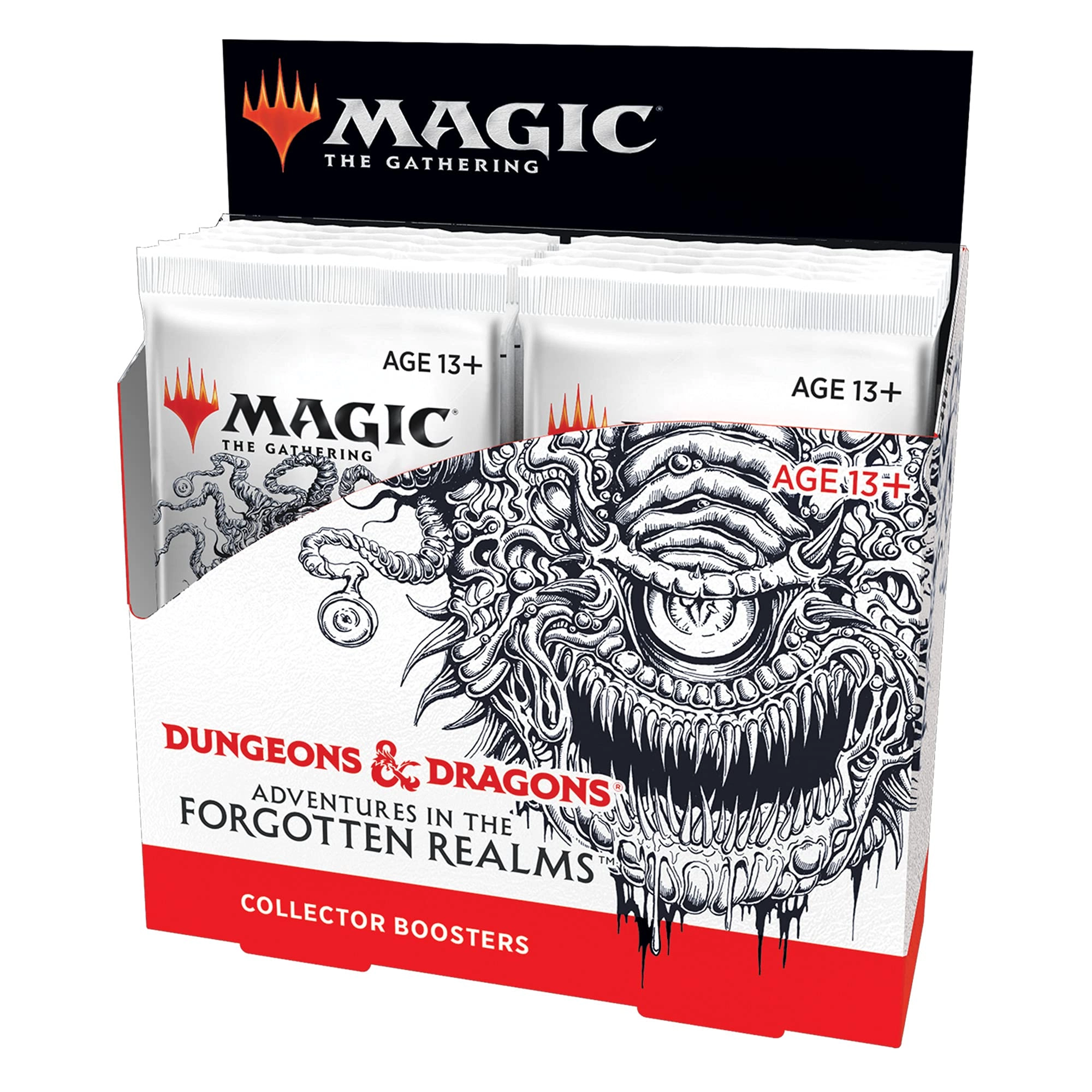 Magic: the Gathering Adventures in the Forgotten Realms Collector Booster Box - 180pcs