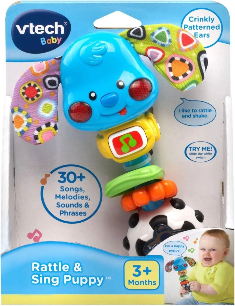 Rattle & Sing Puppy - 3 to 36 Months