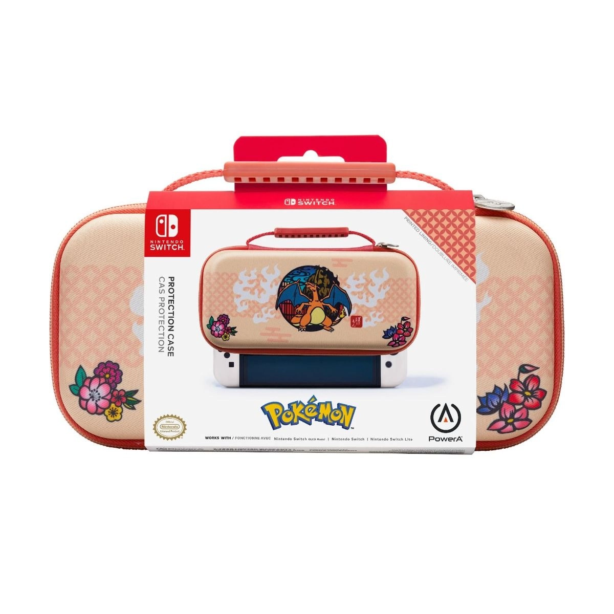 NSW Protection Case - Charizard Blossom Hard-shell