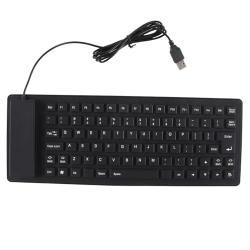 Foldable Silicone Keyboard - Wired