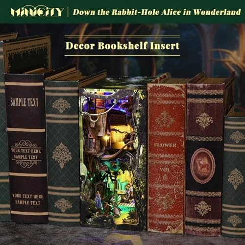 Book Nook Kit - Alice in Wonderland