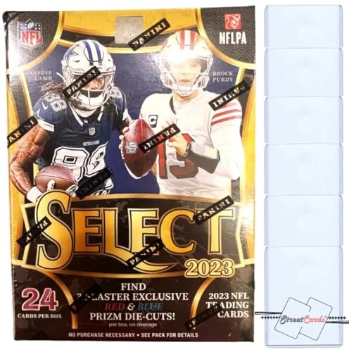 Panini Select Football NFL Blaster Box - 24pcs + Toploaders - 6pcs