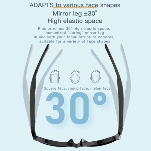 Smart Bluetooth Glasses - Bone Conduction Polarized