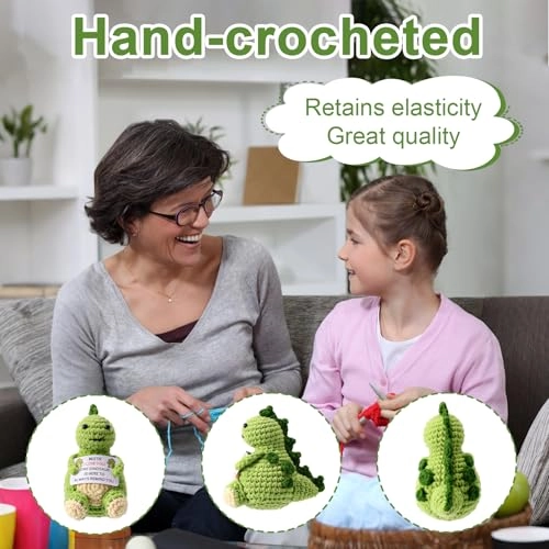 Dinosaur Crochet - 12 cm Cotton