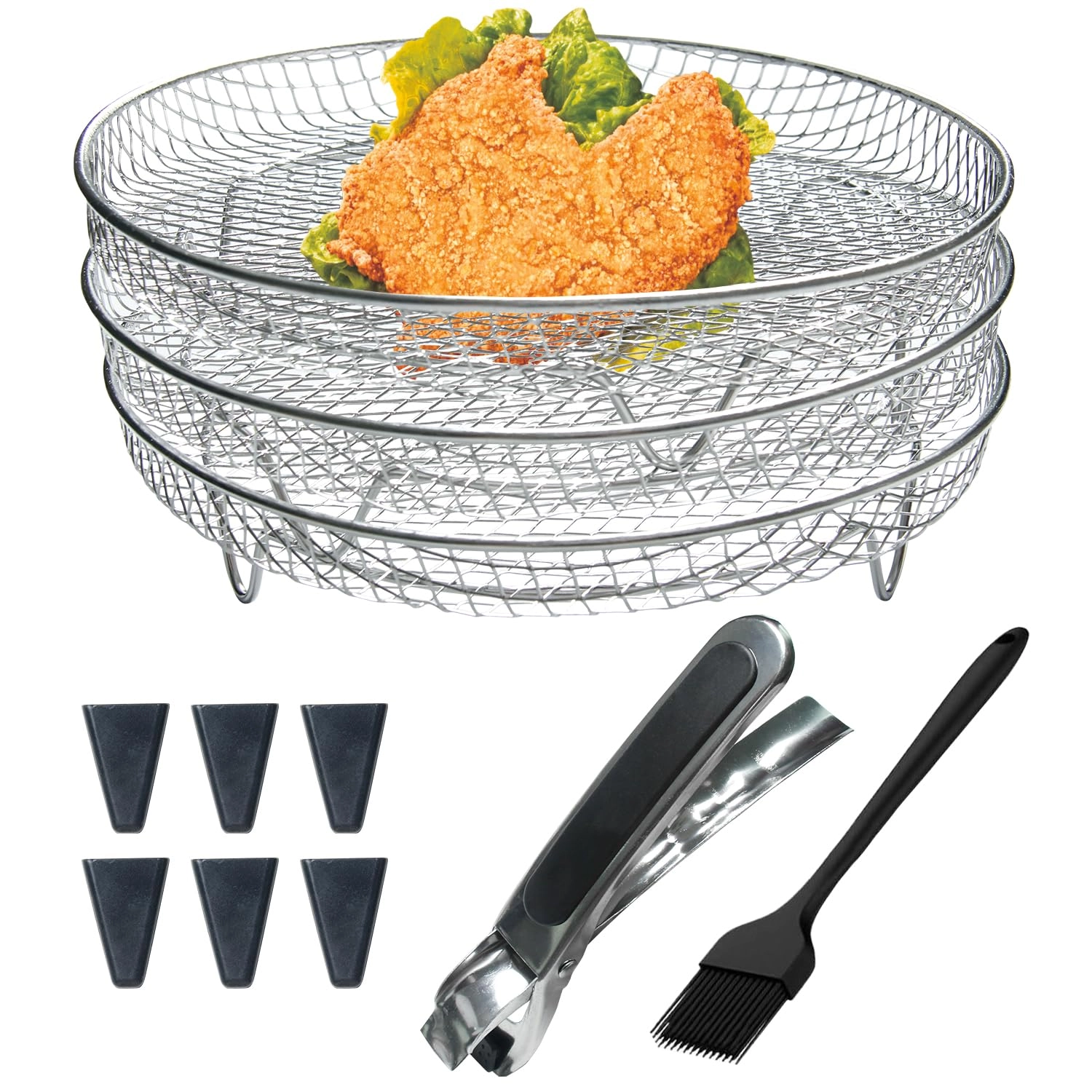 Dsoar Air Fryer Racks - Stainless Steel 11Pcs