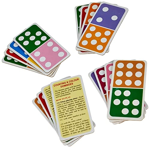 Counting and Colours Dominoes - 18 months - 10 years 28 pieces