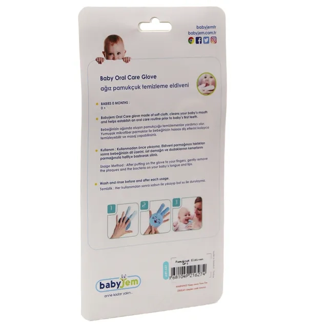 Baby Oral Care Glove - soft cloth