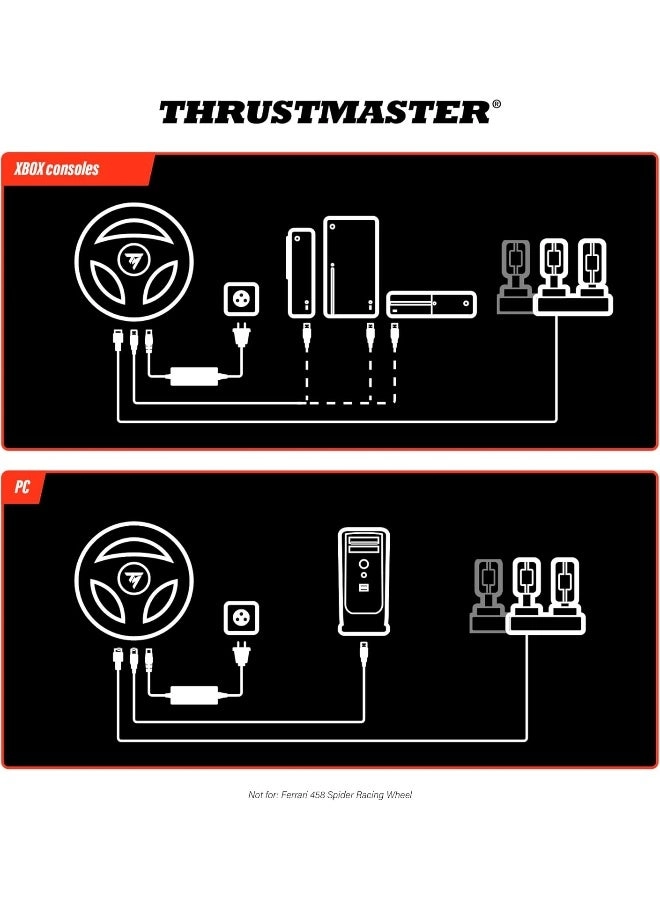 T-248 Racing Wheel & Pedals - Xbox/PC