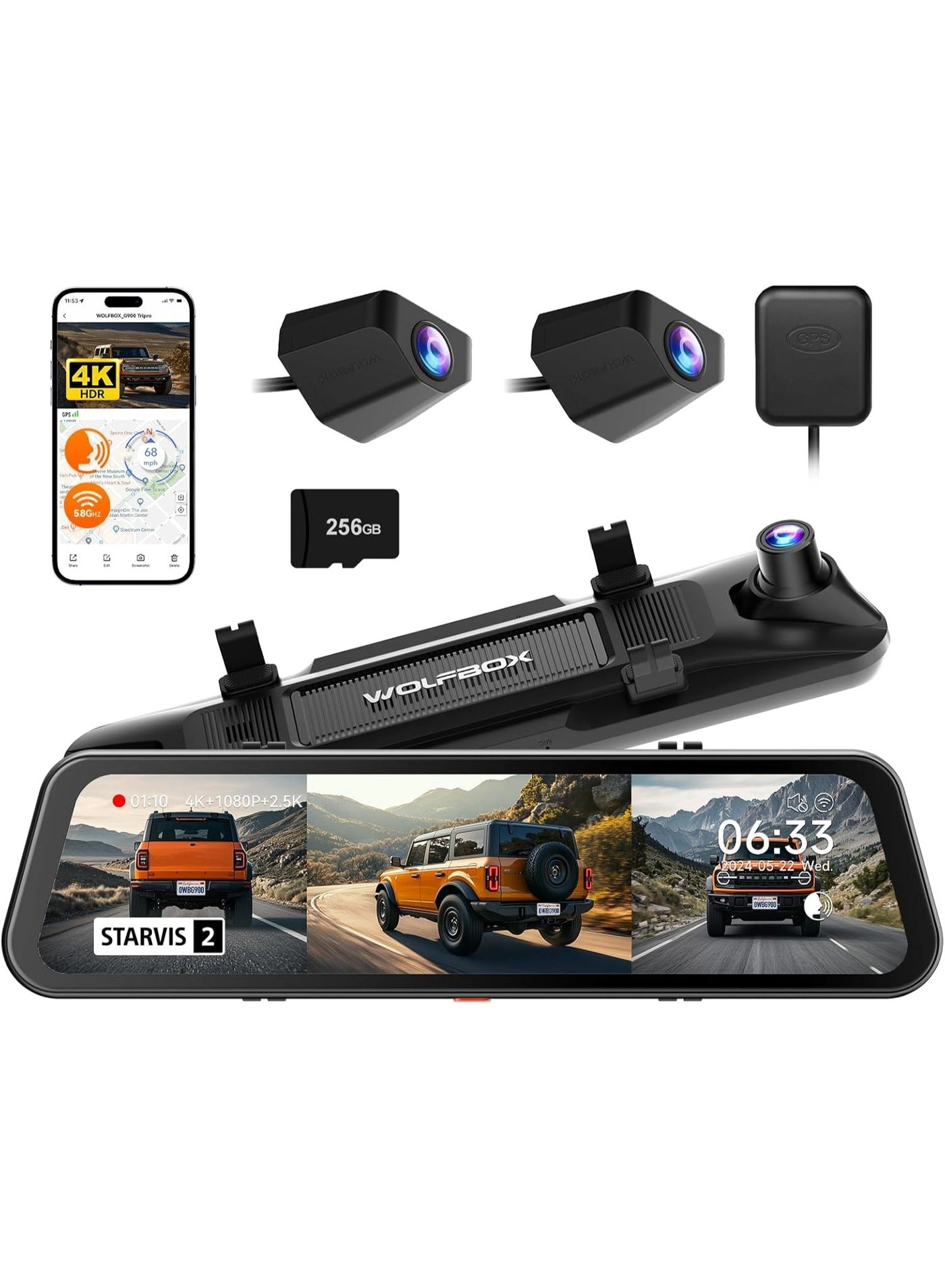 WOLFBOX G900 Tripro 4K