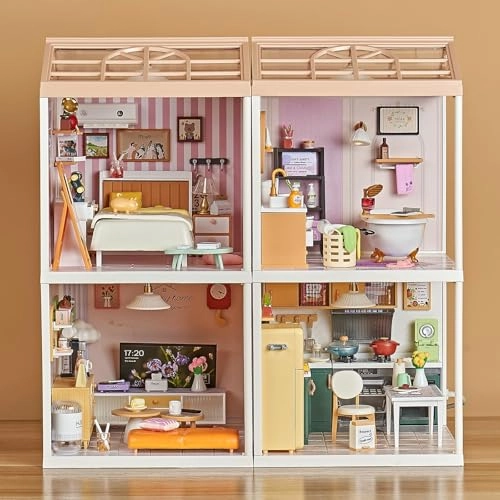 DIY Craft Kit - Miniature Living Room 1:20