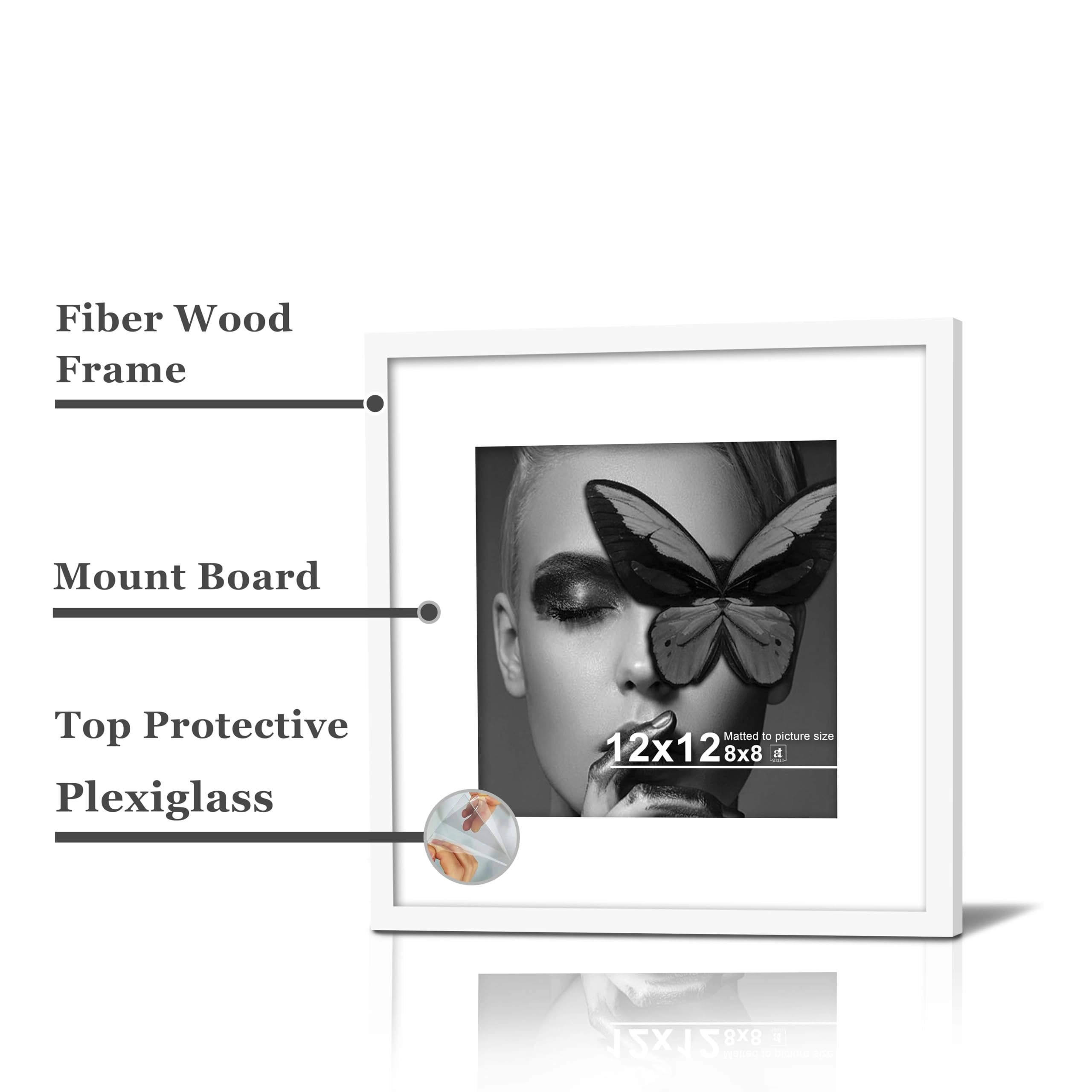 Document Frame - 30.5L x 30.5W Centimeters