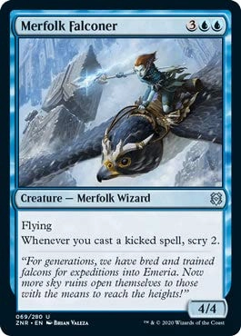 Wizards of the Coast Merfolk Falconer - Foil Zendikar Rising