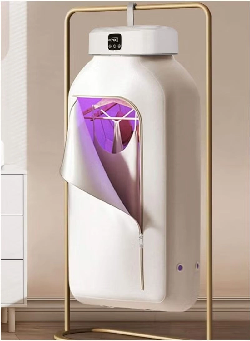 Portable Electric Laundry Dryer - Remote Control Foldable