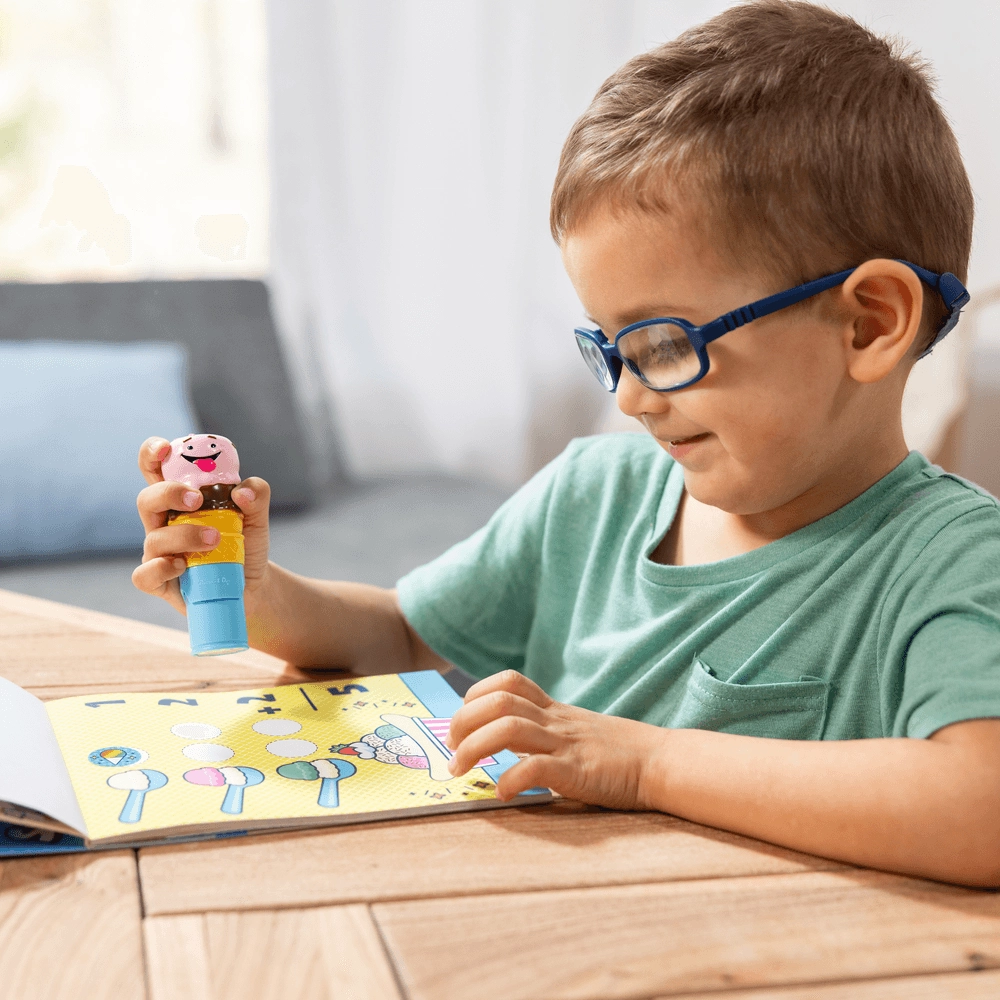 Ice Cream Activity Sticker Book Sticker Stamper 300 pcs