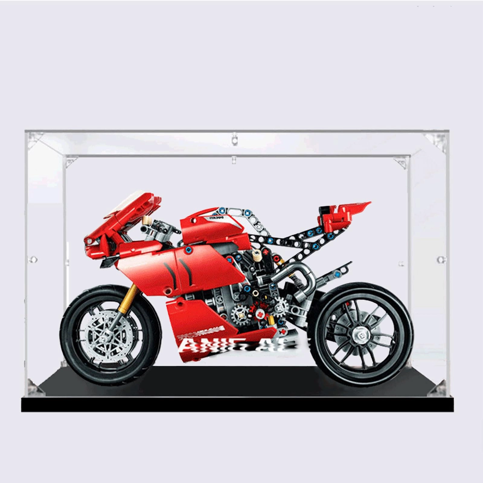Protective Display Case for LEGO 42107 Motorbye - Acrylic