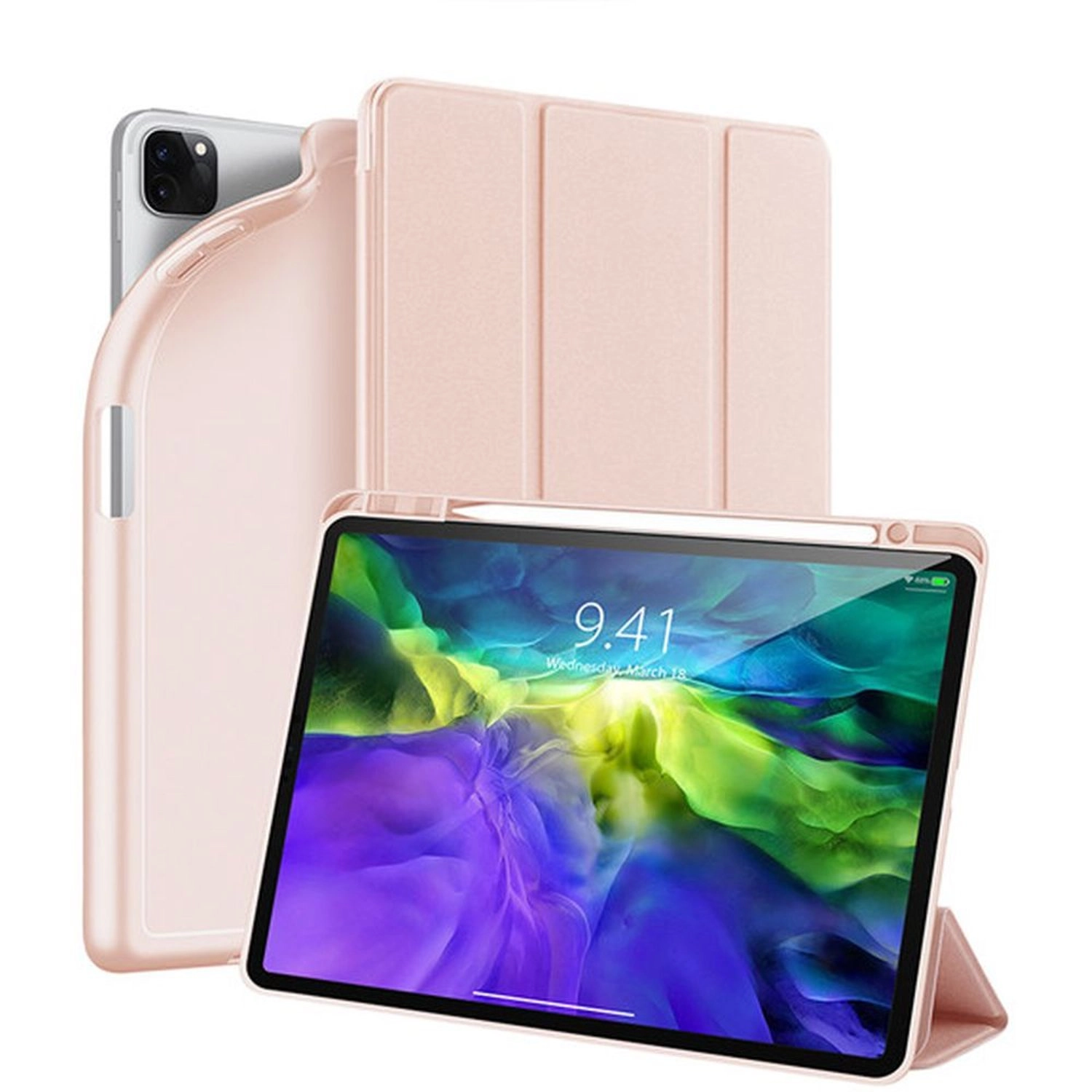 Dux Ducis Flip Case with Pencil Holder for iPad Pro 11-inch (2020)
