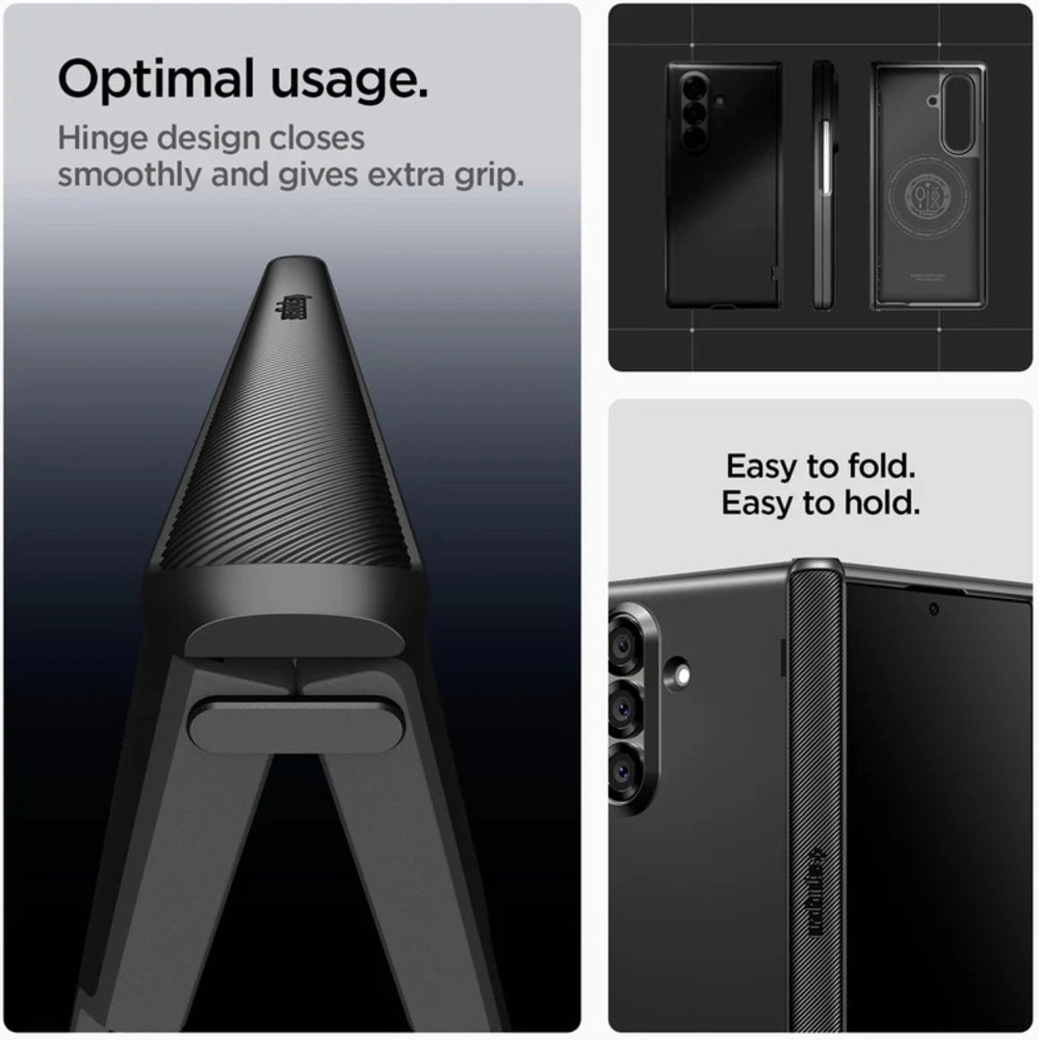 Armor Pro Case for Samsung Galaxy Z Fold7 - PC - Polycarbonate, TPU - Thermoplastic Polyurethane