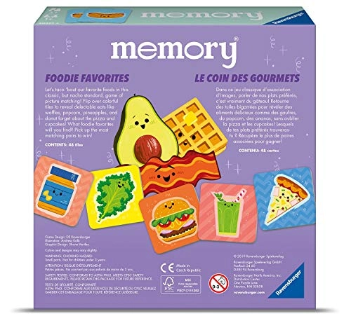 Foodie Favorites Memory Game - 3 years and up 1 pieces