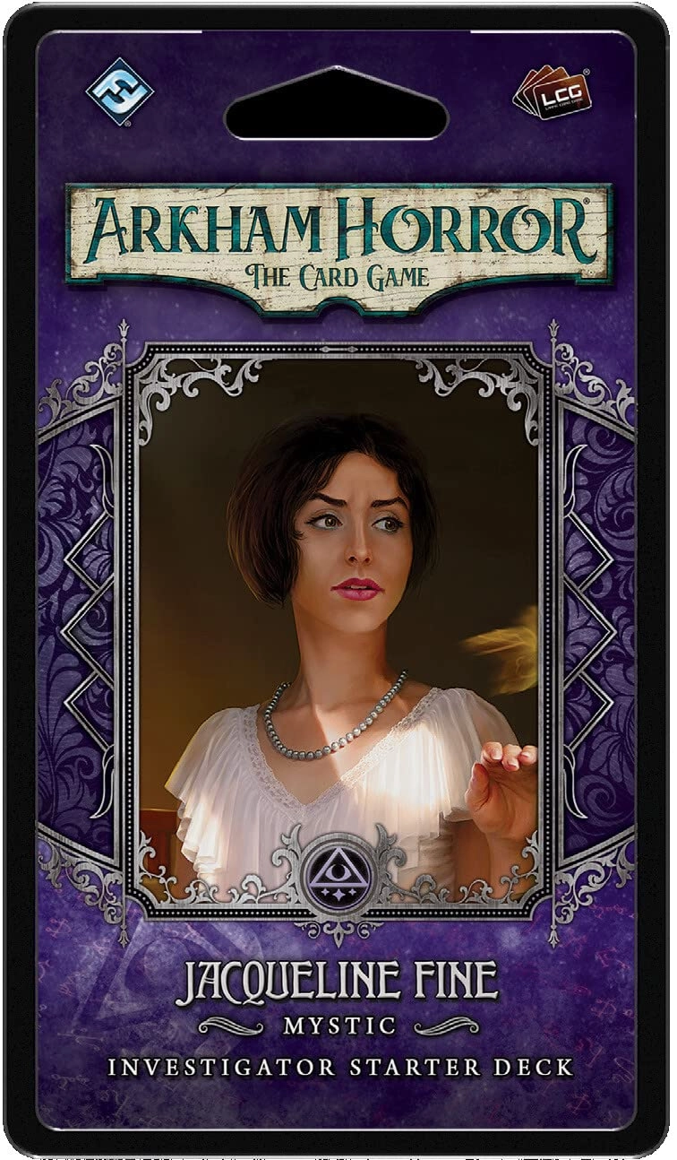 Asmodee Arkham Horror The Card Game Jacqueline Fine Starter Deck