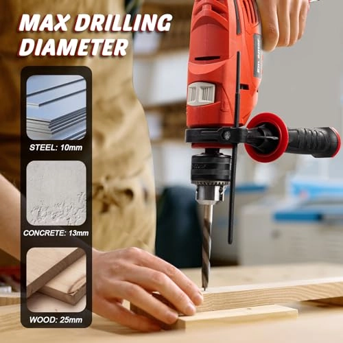 Hammer Drill - 900W 0-3000RPM 13mm Chuck