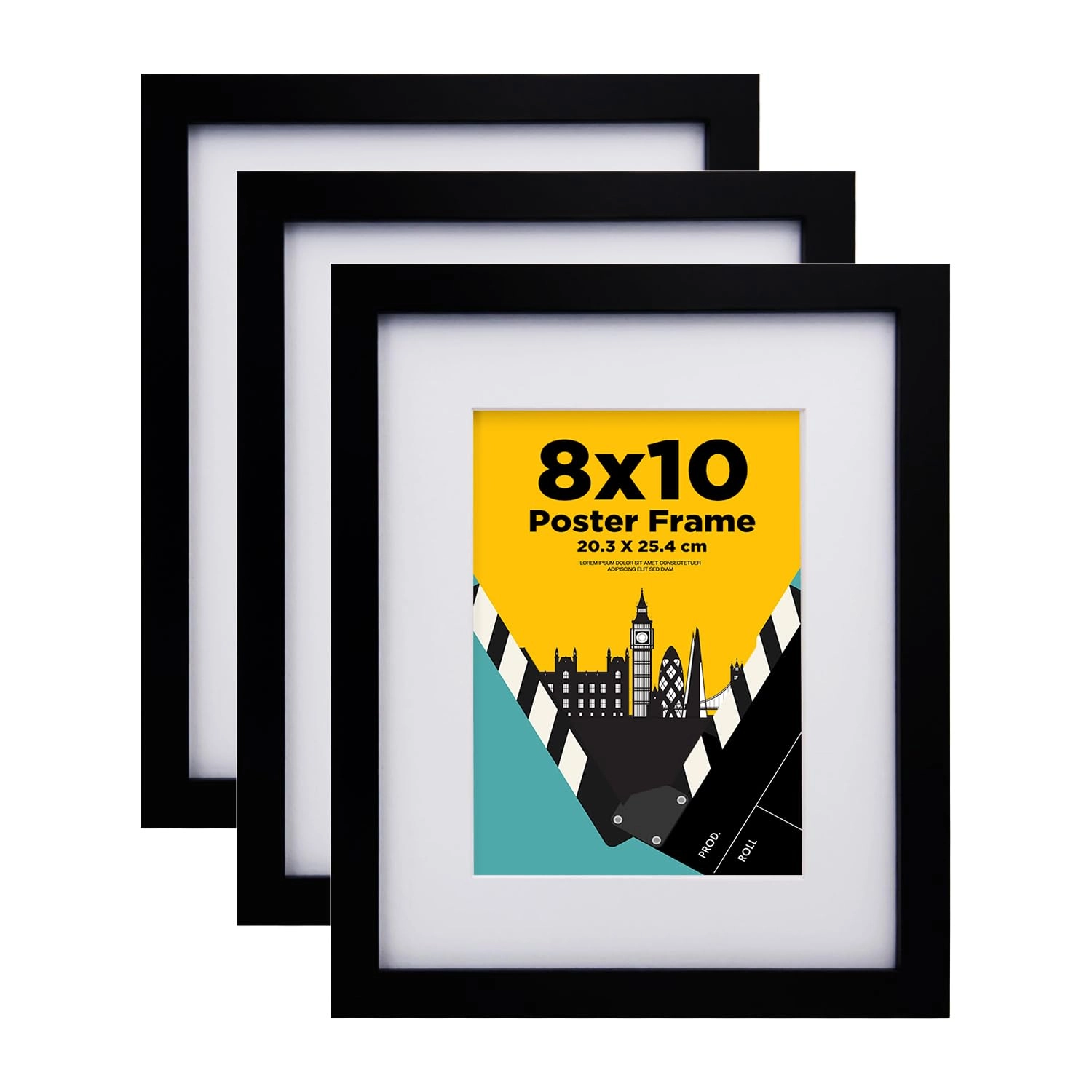 egofine Picture Frame - 10x8 3 Pack