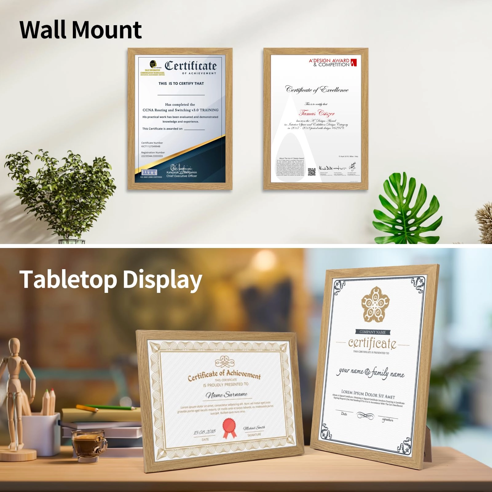 A4 Picture Frames - 21x29.7cm