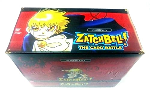 Zatch Bell The Card Battle Starter Set 1 - 4pcs + Zatch Bell The Card Battle Starter Set 2 - 4pcs