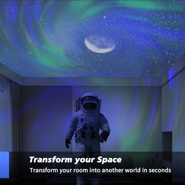 Galaxy Projector - 56 Light Effects 5 White Noises
