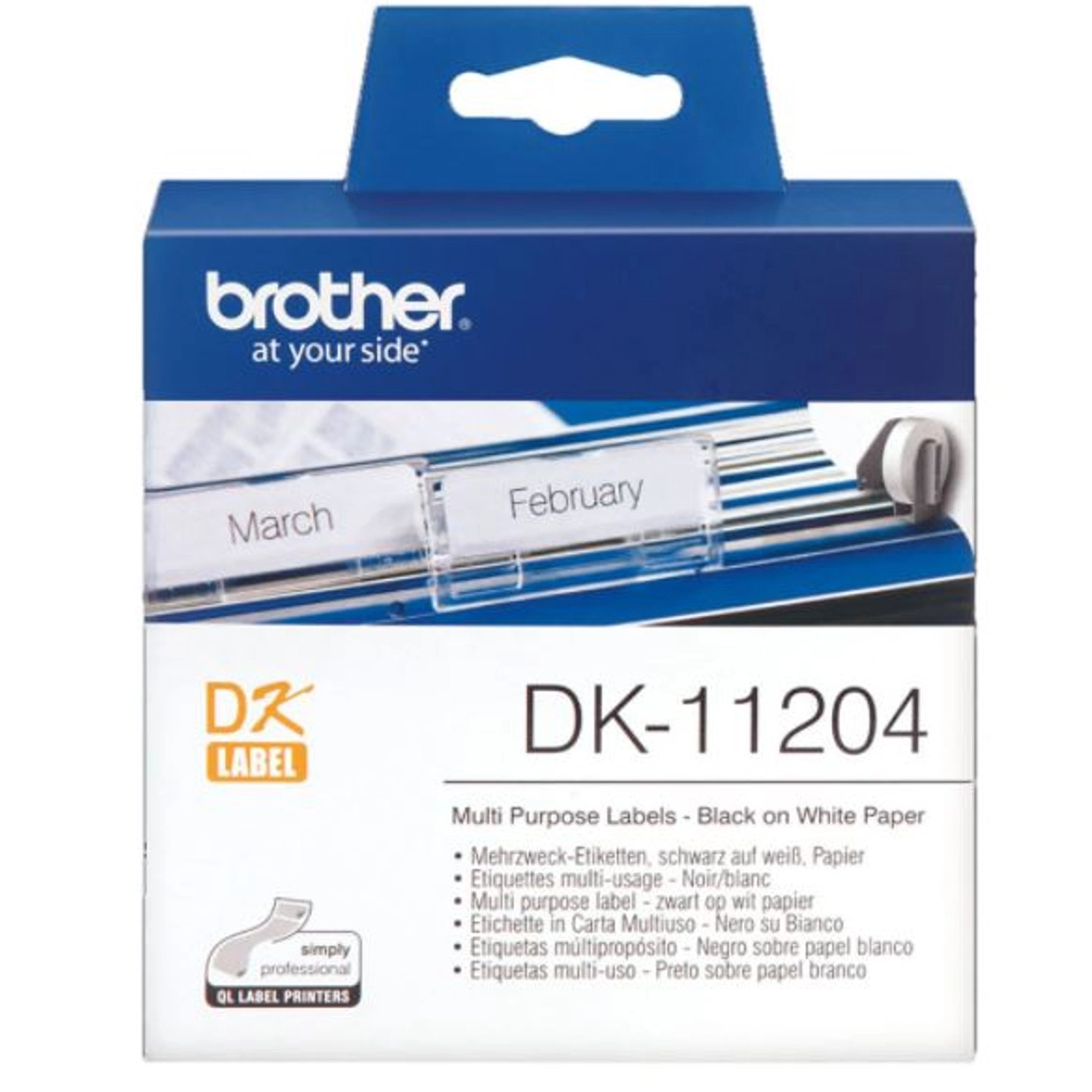 Brother DK-11204 - 400 17mm x 54mm