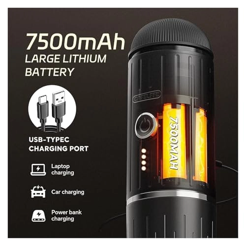 Portable Coffee Maker - coffee powder and capsules