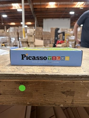 Magnet Tile Race Car Track - 64 pcs Kit