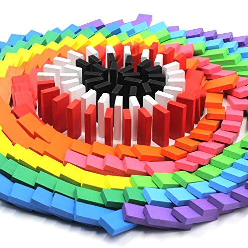 Wooden Building Blocks - 100pcs