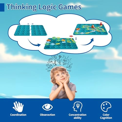 Brain Board - 3 years and up 51 pieces