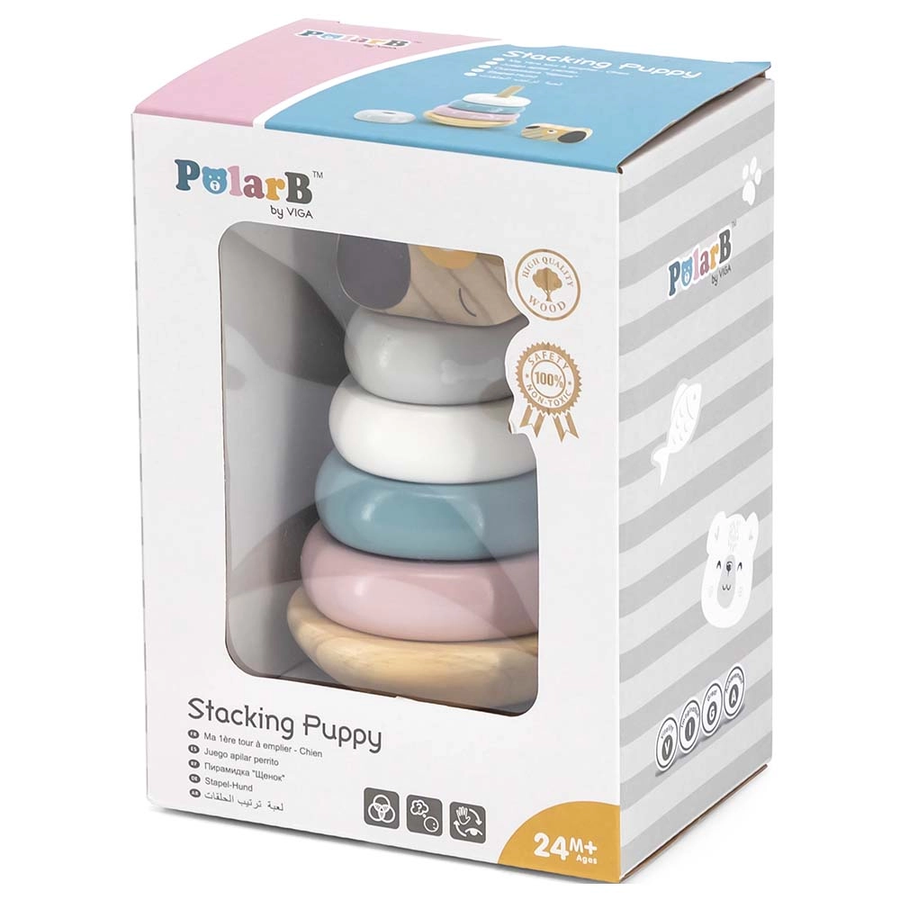 Pastel Stacking Puppy - Suitable for 2 years and above