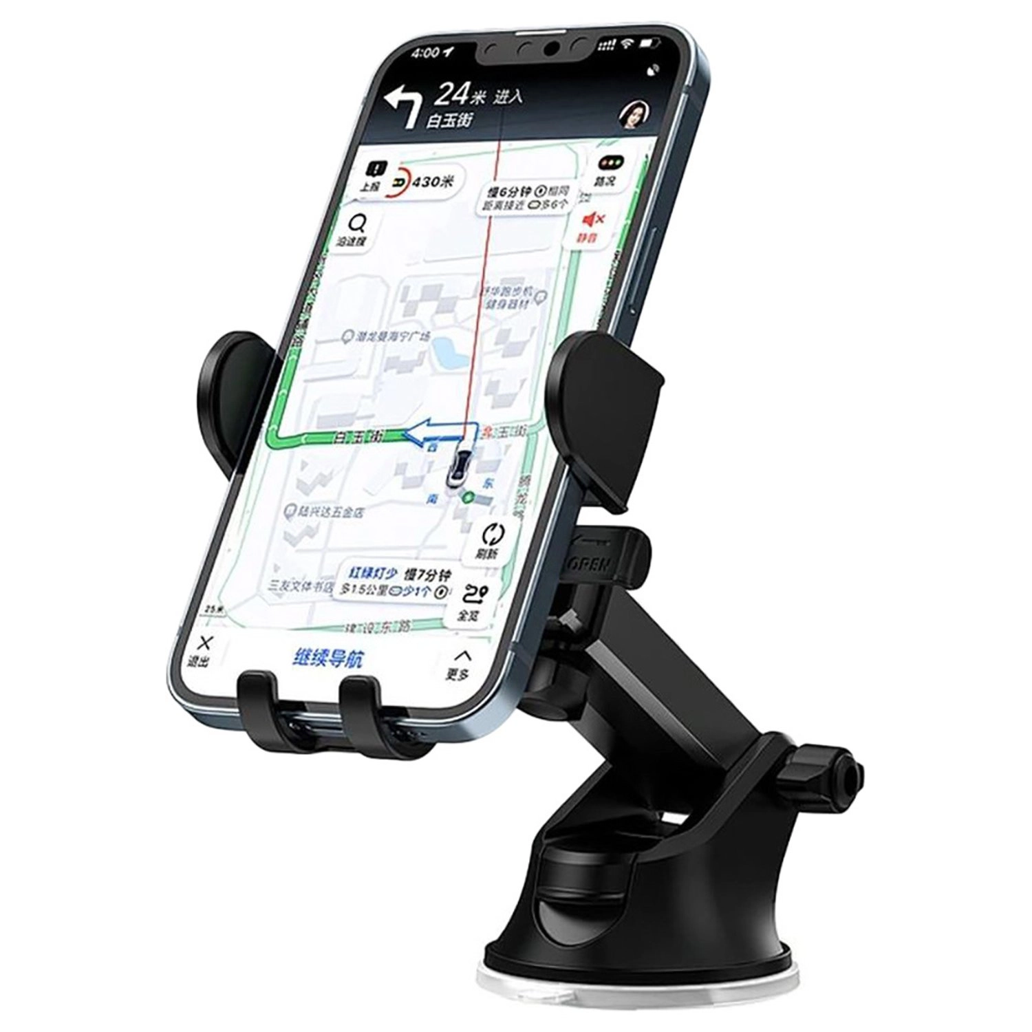 Mini Car Holder - 360 Degree Rotation Smartphone Mount