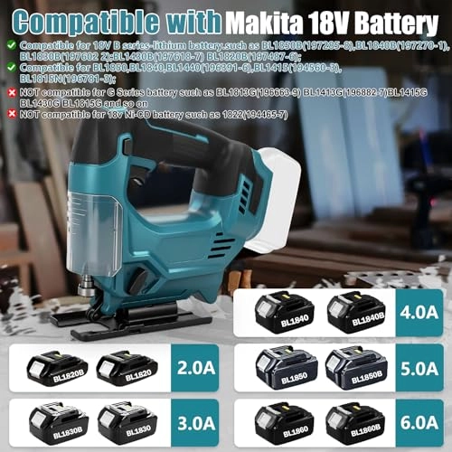 Cordless Jigsaw - 200W