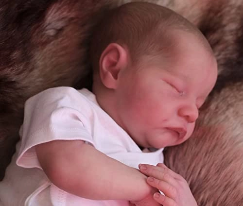 Levi Reborn Baby Doll - 19 Inch 3D Skin Visible Veins Awake & Sleeping