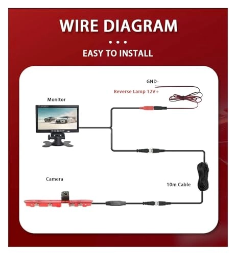 Rear View Parking Camera - Night vision 728(H) * 492(V)