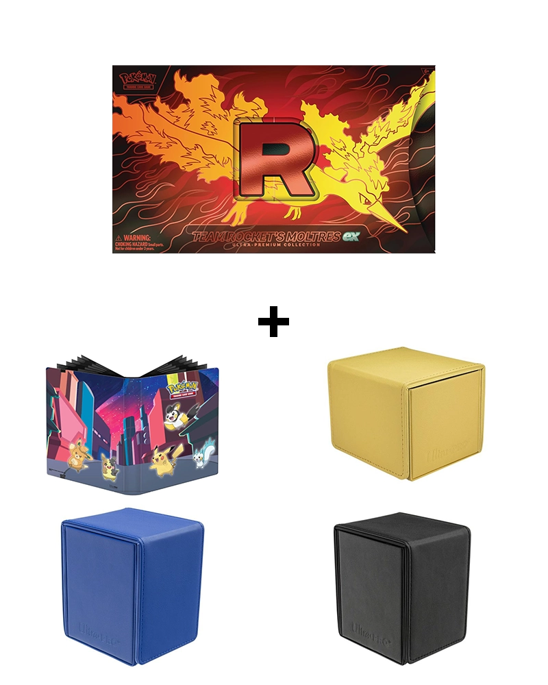 Team Rocket’s Moltres ex Ultra-Premium Collection - English 18pcs